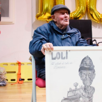 FOTONOTICIA: Bomberos de Badajoz homenajean a Manuel Rosado tras cumplir 100 años