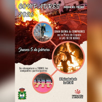 Ribera del Fresno prepara la gran hoguera de los Compadres 2026: fuego, tradición y sabor de invierno