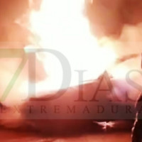 Se incendia un vehículo en una de las entradas a Badajoz por la A-5