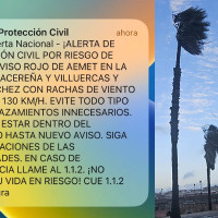 Extremadura envía mensajes de alerta y activa el PLATERCAEX ante el temporal