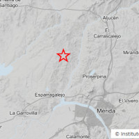 Terremoto en la zona de Mérida: el IGN registra los datos