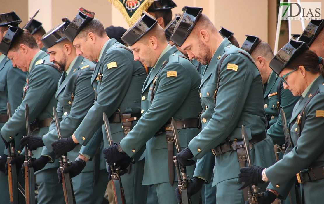 Badajoz despide al general de la Guardia Civil José Manuel Santiago Marín