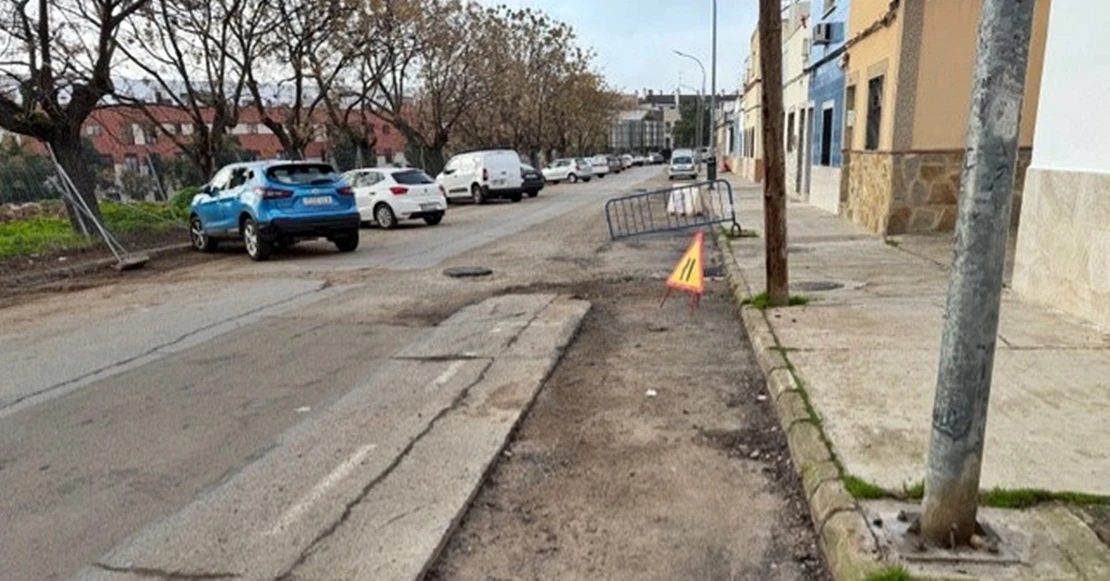 Vecinos de San Fernando se quejan de una obra “parada” desde hace semanas