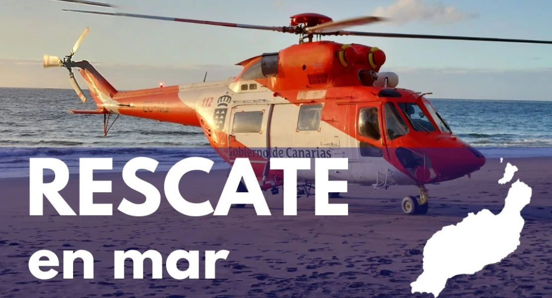 Emergencias busca a un joven tras caer al mar en Lanzarote