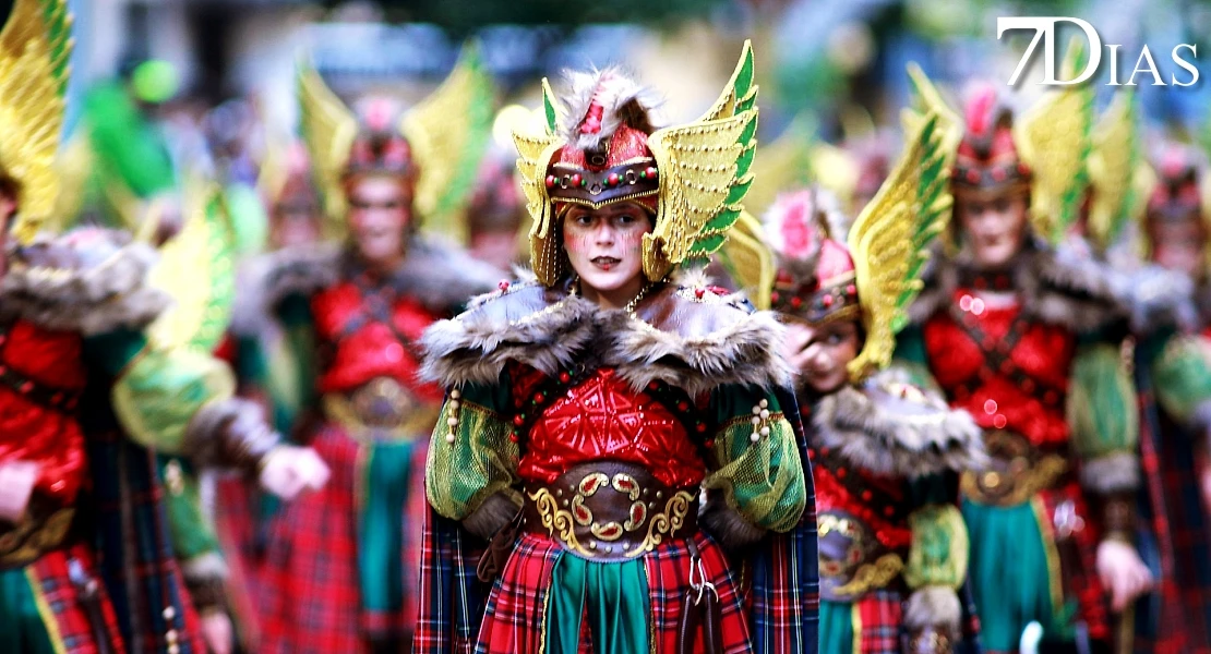 Los mejores primeros planos del Gran Desfile del Carnaval de Badajoz 2026