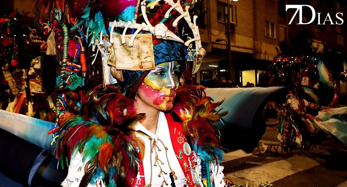 Los mejores primeros planos del Gran Desfile del Carnaval de Badajoz 2026