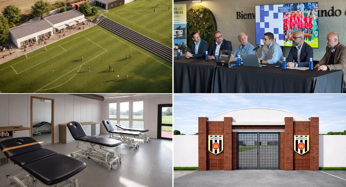 La nueva ciudad deportiva de la AD Mérida podría estar lista para finales de año