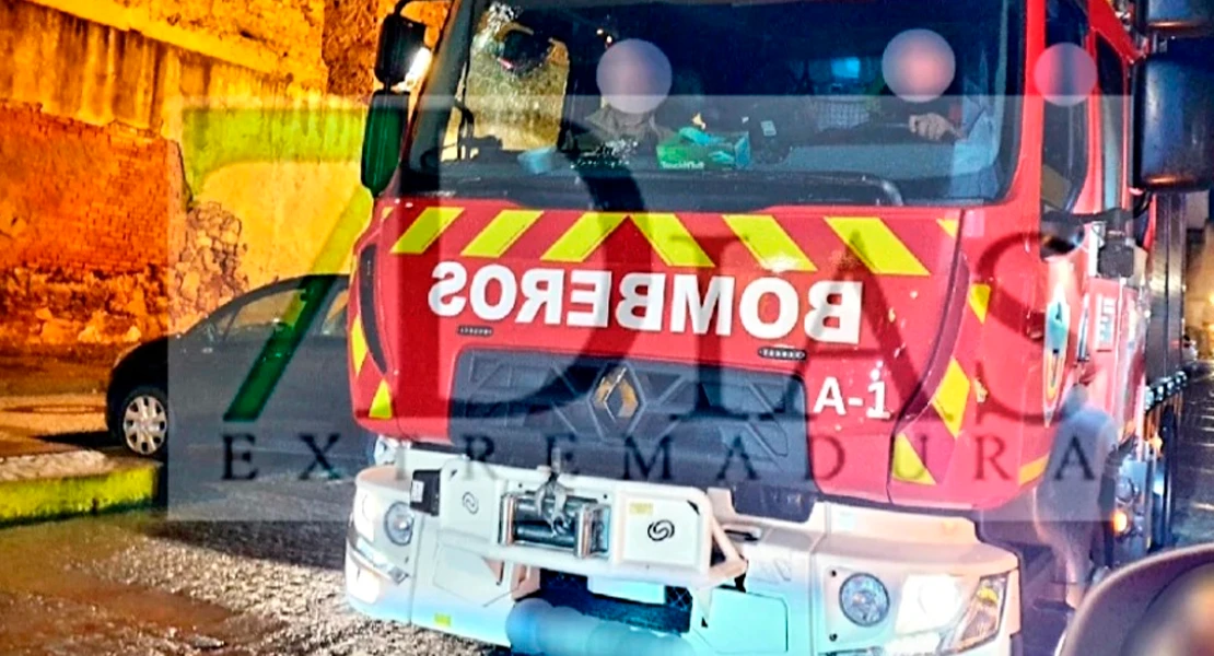 Incendio urbano durante esta madrugada en Badajoz