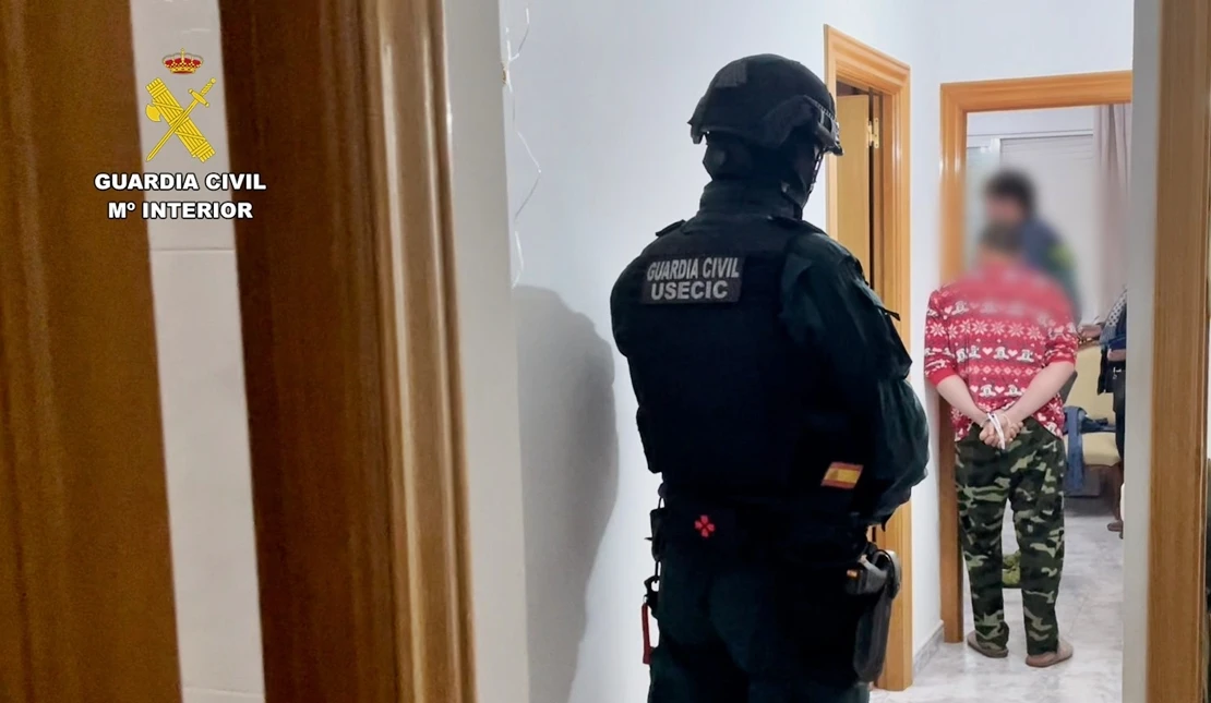 Detectan varias narcoviviendas en la comarca de Zafra-Rio Bodión: hay 12 detenidos