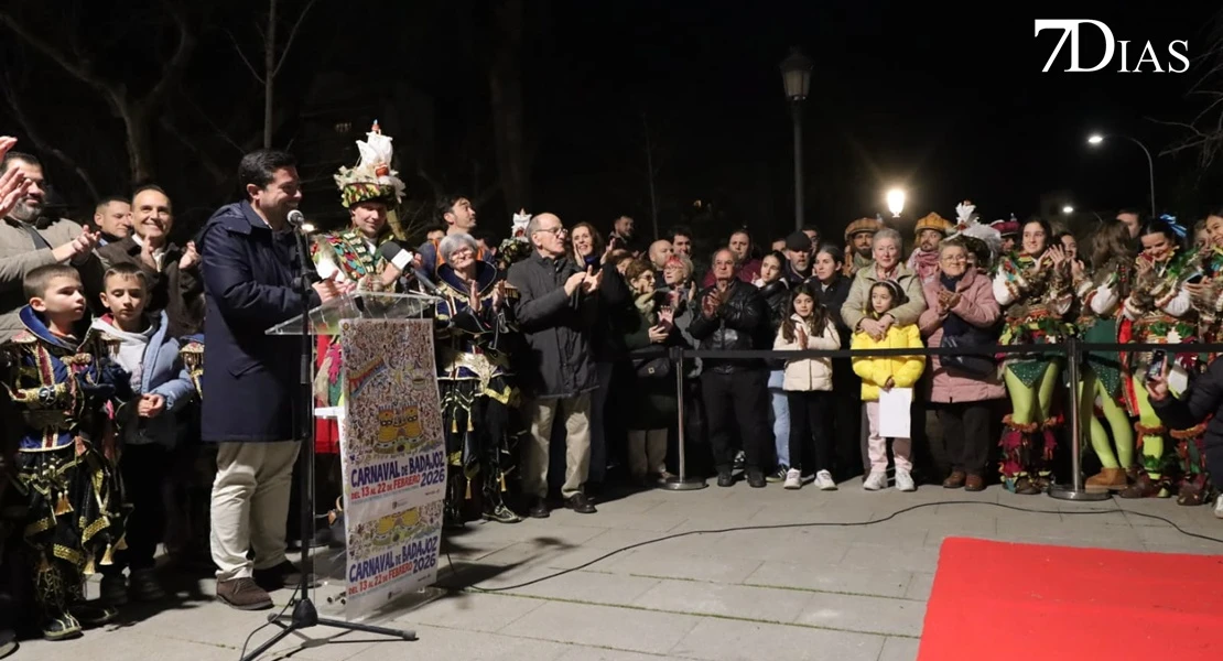 Badajoz rinde homenaje a sus referentes en el Carnaval 2026