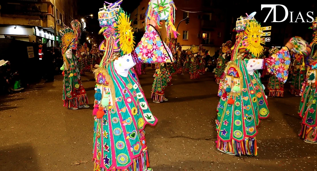Los mejores primeros planos del Gran Desfile del Carnaval de Badajoz 2026