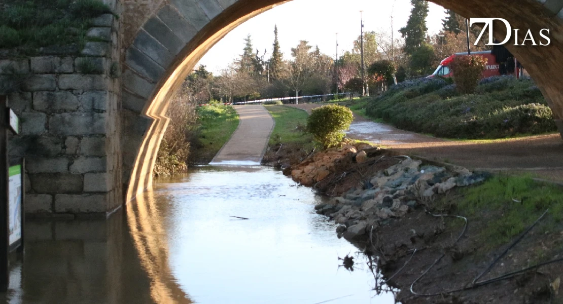 Así continúa el cauce del río Guadiana tras el paso de las borrascas