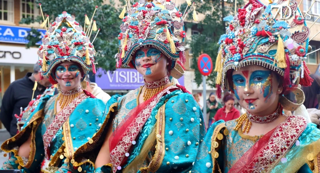 Planos generales del Desfile Infantil de Comparsas 2026