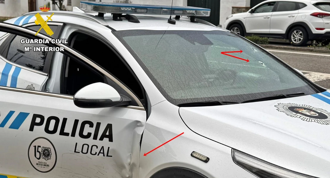A la cárcel tras disparar a un coche policial y herir a un agente de Jerez de los Caballeros