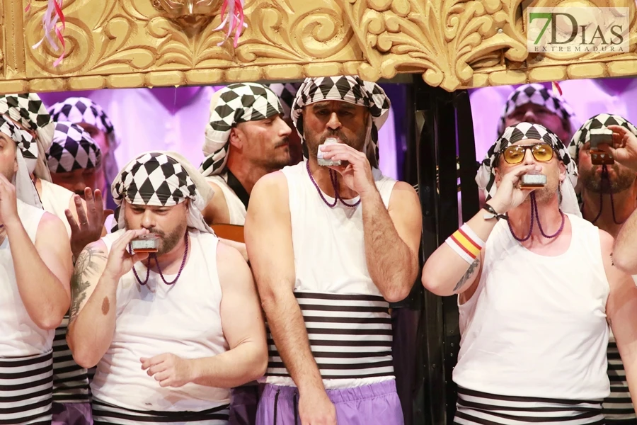 Actuación y entrevista de la murga Los Water Closet en preliminares del COMBA 2026