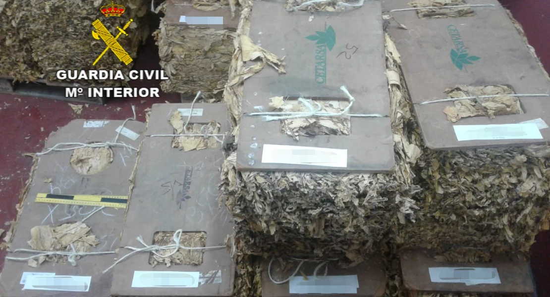 Tres detenidos por robar toneladas de hoja de tabaco en la provincia de Cáceres