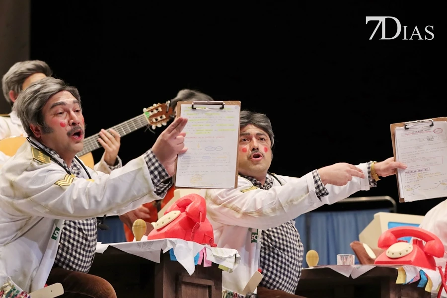 Actuación y entrevista de la murga Los Camballotas en preliminares del COMBA 2026