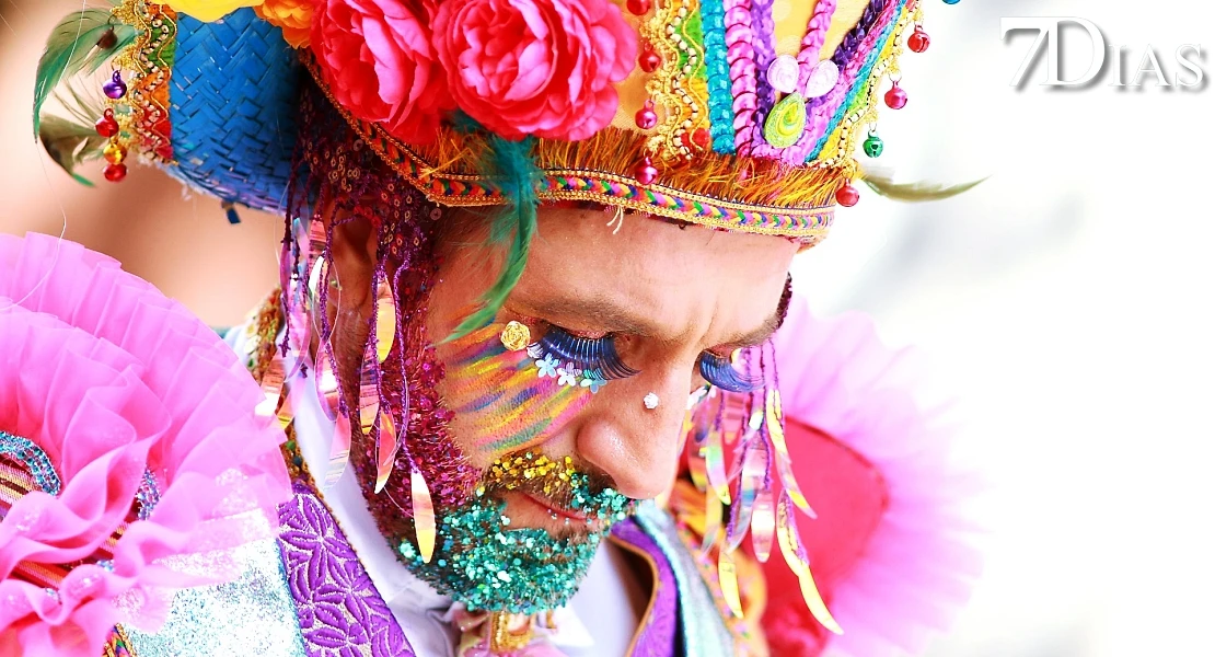 Los mejores primeros planos del Gran Desfile del Carnaval de Badajoz 2026