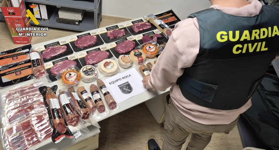 Tres detenidos tras robar productos ibéricos de alto valor en la provincia de Cáceres