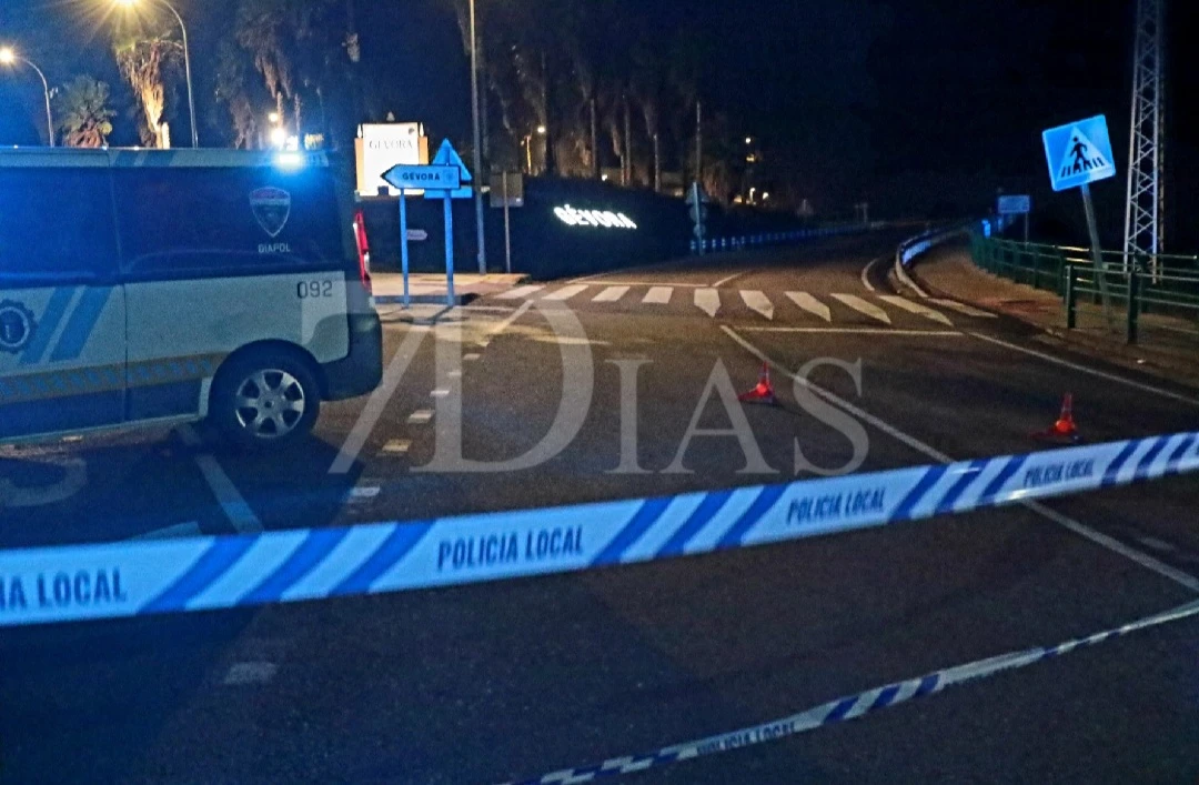 Imágenes del paso de la borrasca Marta durante esta madrugada en Badajoz