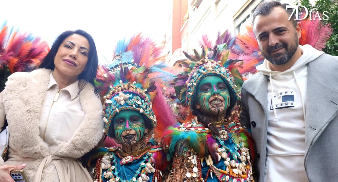 Planos generales del Desfile Infantil de Comparsas 2026