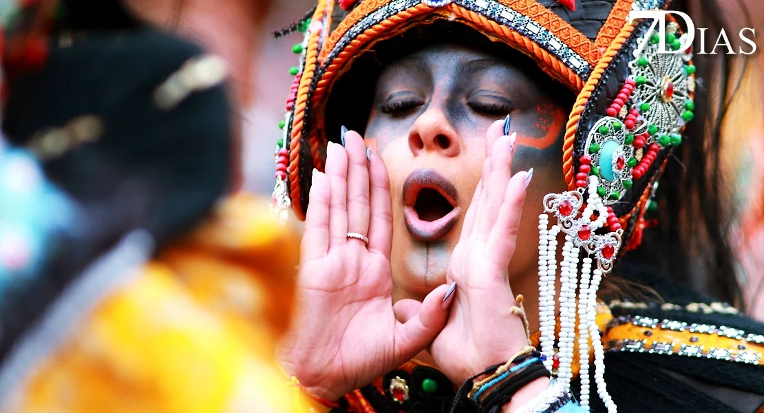 Los mejores primeros planos del Gran Desfile del Carnaval de Badajoz 2026