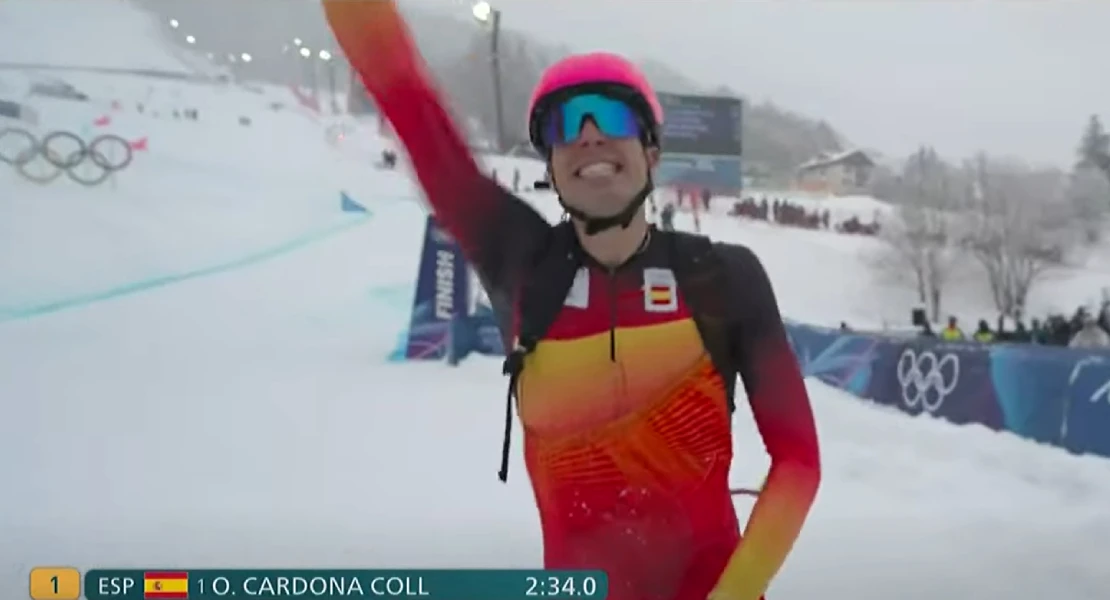 Oriol Cardona y Ana Alonso hacen historia en esquí de montaña en los JJOO de Invierno
