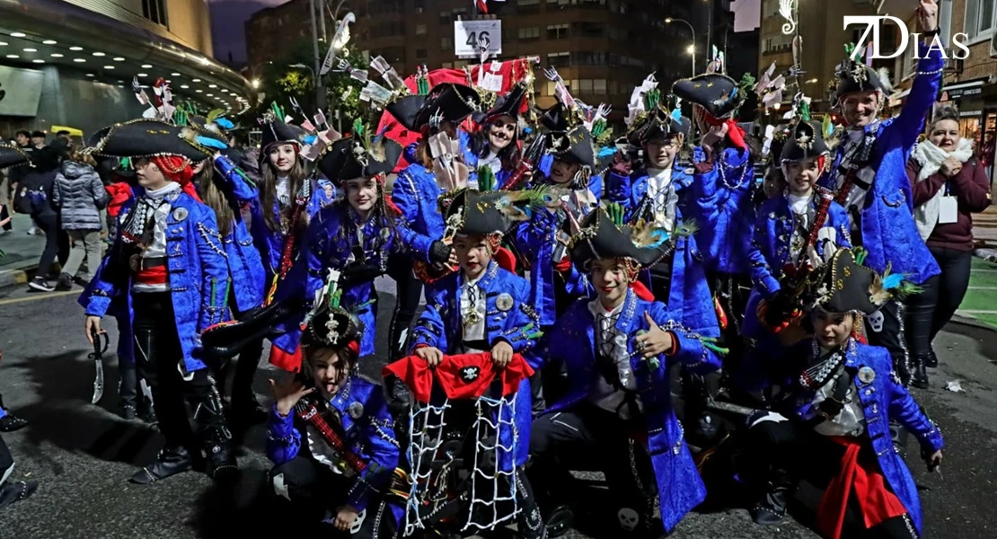 Planos generales del Desfile Infantil de Comparsas 2026