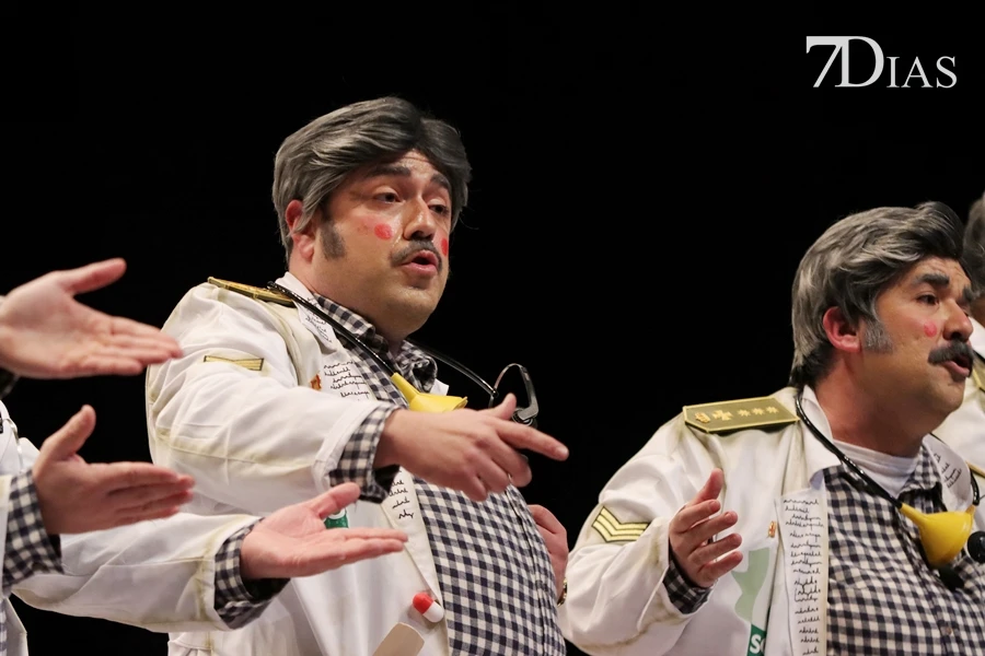 Actuación y entrevista de la murga Los Camballotas en preliminares del COMBA 2026