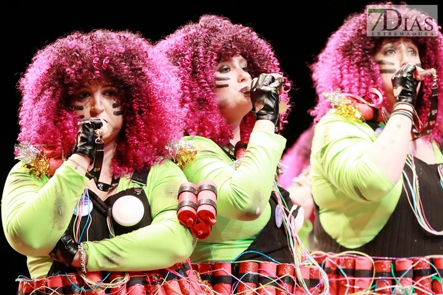 Actuación y entrevista de la murga Murger Queen en preliminares del COMBA 2026