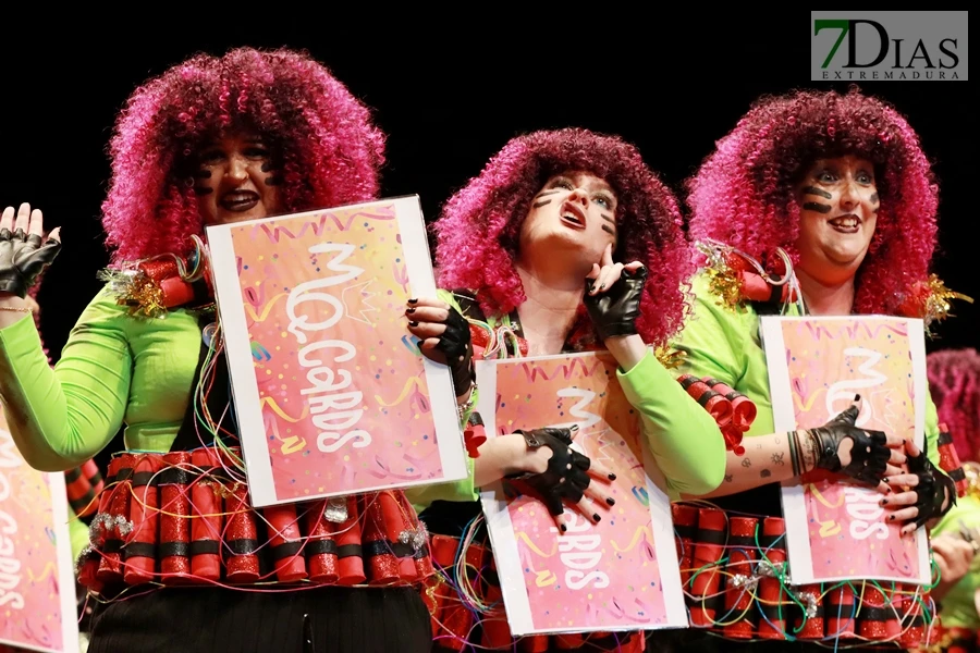 Actuación y entrevista de la murga Murger Queen en preliminares del COMBA 2026