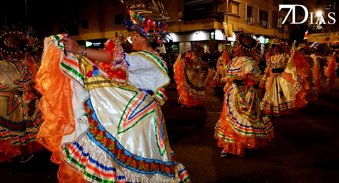 Los mejores primeros planos del Gran Desfile del Carnaval de Badajoz 2026