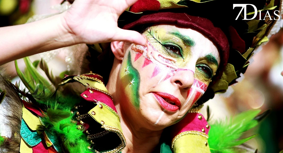 Los mejores primeros planos del Gran Desfile del Carnaval de Badajoz 2026