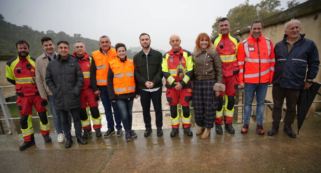 Raquel del Puerto visita los municipios afectados por el temporal para evaluar los daños