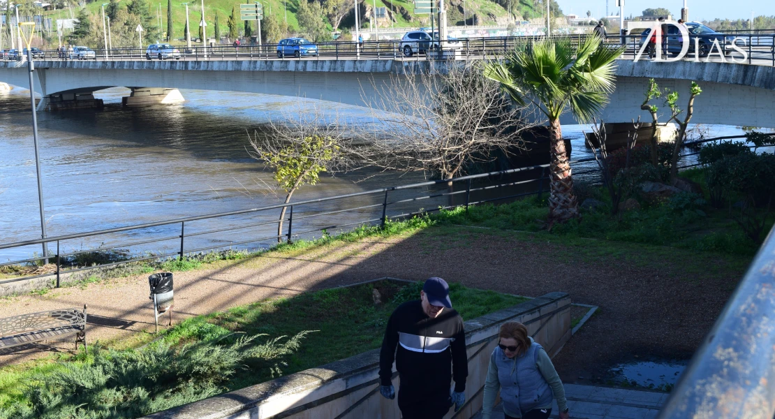 Así continúa el cauce del río Guadiana tras el paso de las borrascas