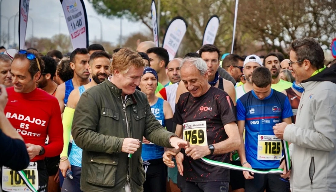 Fermín Cacho repetirá como embajador del Maratón y Medio Maratón Ciudad de Badajoz