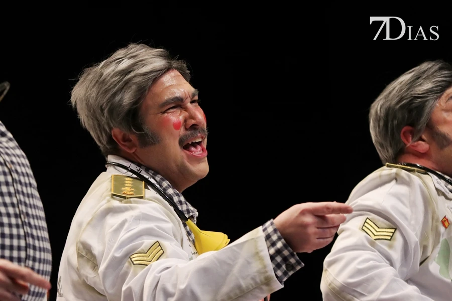 Actuación y entrevista de la murga Los Camballotas en preliminares del COMBA 2026