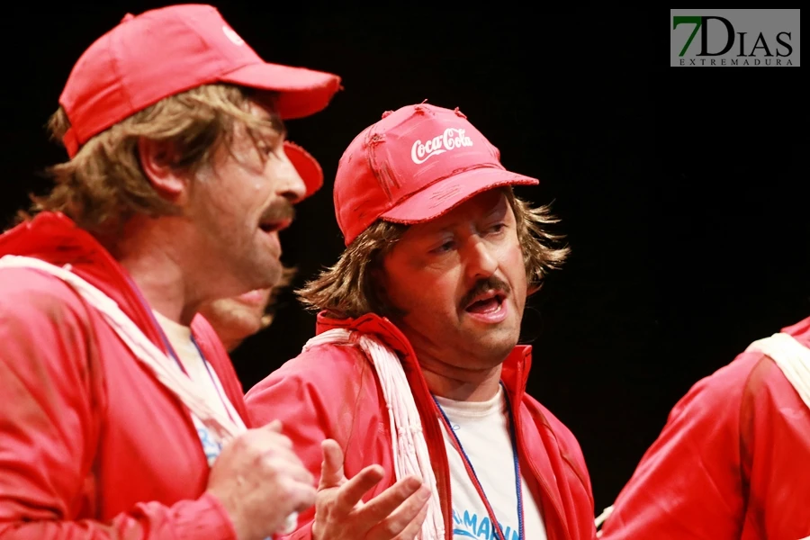 Actuación y entrevista de la murga Valentín, entrenador infantil  en preliminares del COMBA 2026