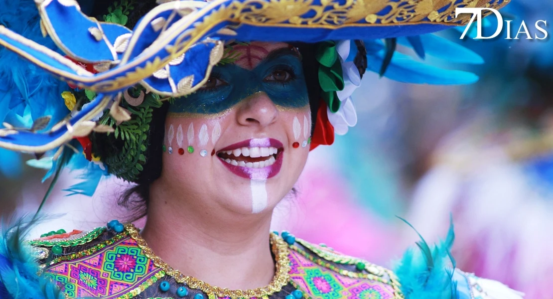 Los mejores primeros planos del Gran Desfile del Carnaval de Badajoz 2026
