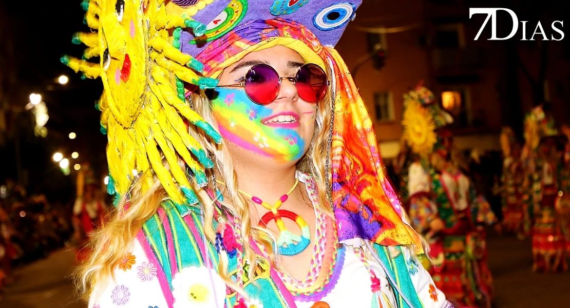 Los mejores primeros planos del Gran Desfile del Carnaval de Badajoz 2026