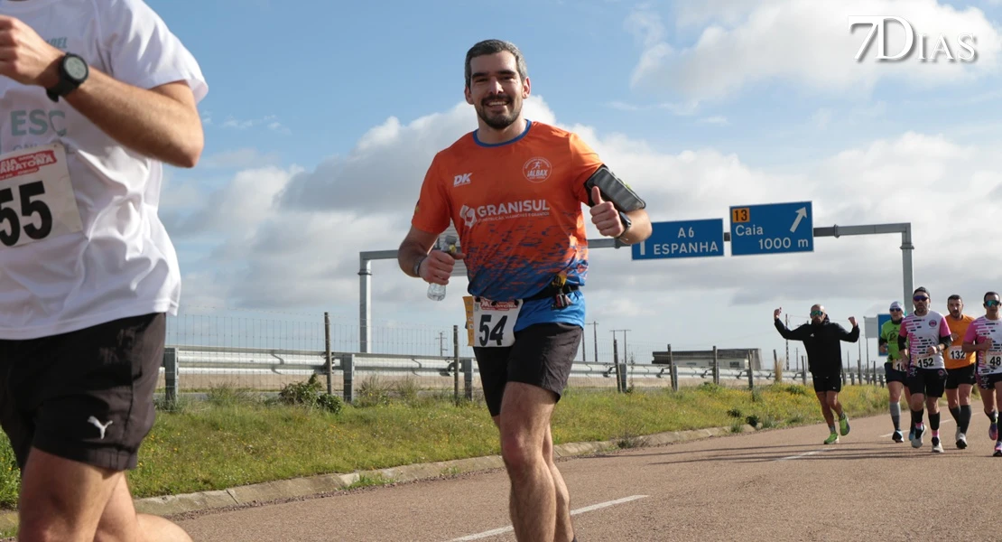 Imágenes de la Media Maratón Elvas-Badajoz