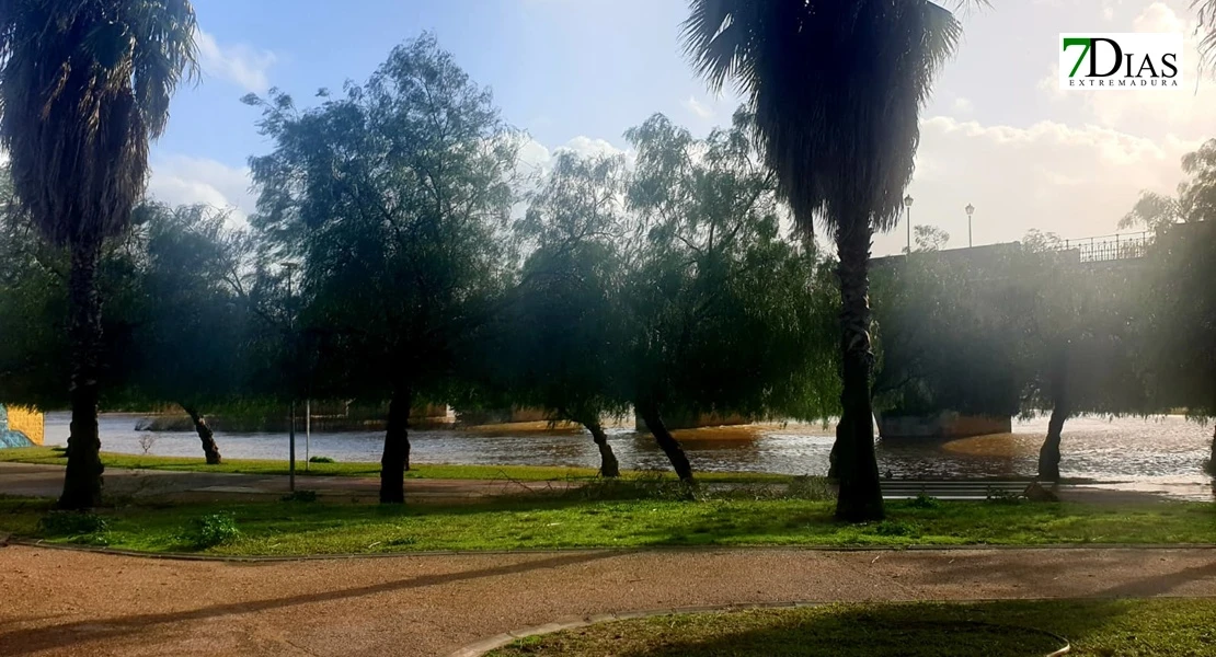 Imágenes de los estragos de la borrasca Marta a su paso por Badajoz