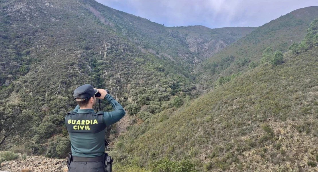 Un amplio dispositivo continúa buscando a Manuel, desaparecido en Las Hurdes