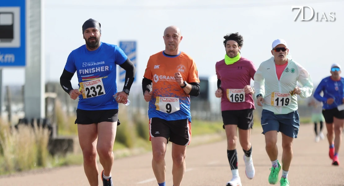 Imágenes de la Media Maratón Elvas-Badajoz