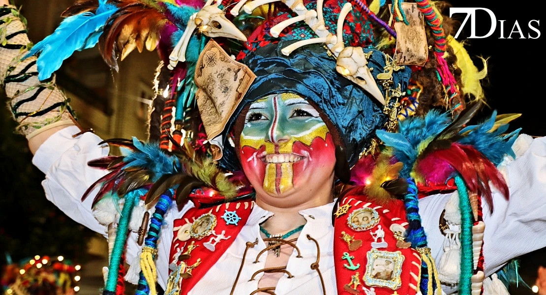 Los mejores primeros planos del Gran Desfile del Carnaval de Badajoz 2026