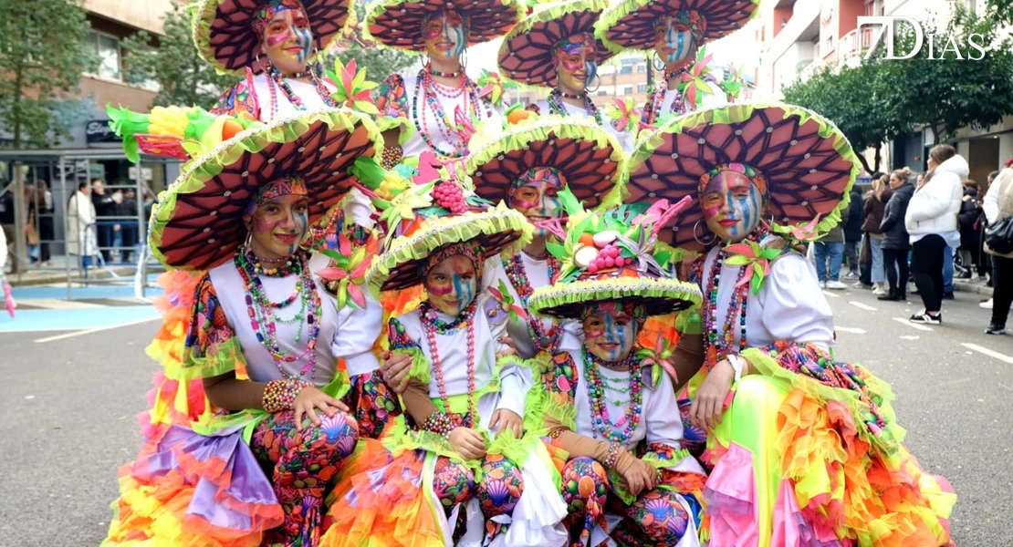 Planos generales del Desfile Infantil de Comparsas 2026