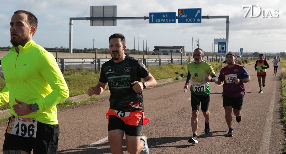 Imágenes de la Media Maratón Elvas-Badajoz