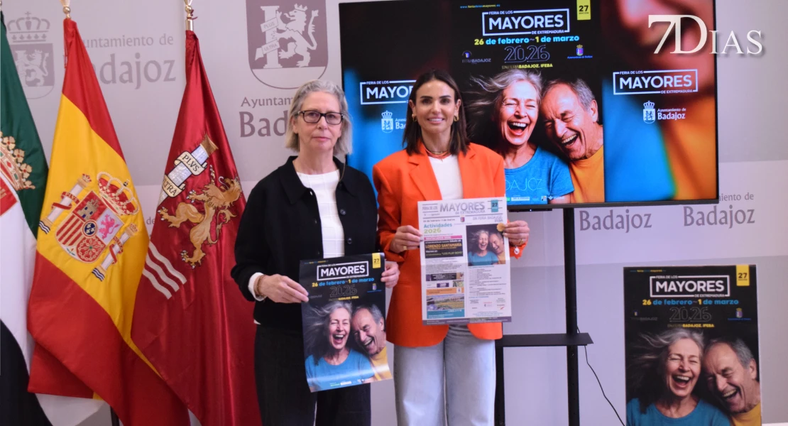 El envejecimiento activo protagoniza de la 27 edición de la Feria de Mayores de Extremadura