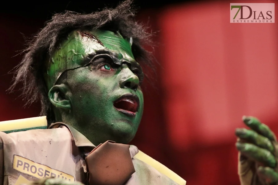 Actuación y entrevista de la murga Los Lingartos en preliminares del COMBA 2026