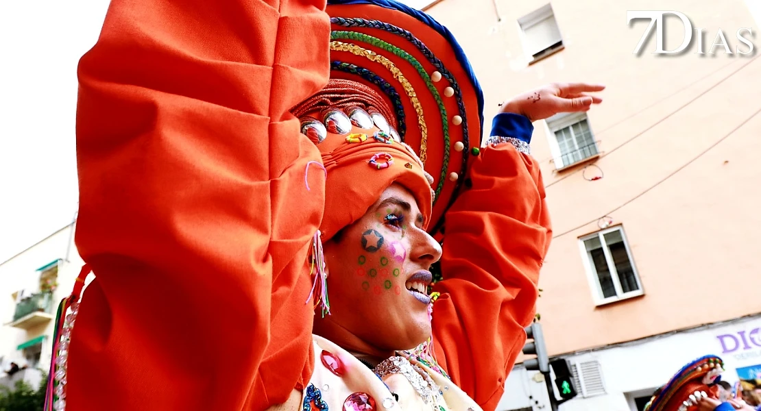 Los mejores primeros planos del Gran Desfile del Carnaval de Badajoz 2026